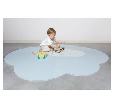 Δάπεδο παιχνιδιού Σύννεφο μεγάλο 175Χ145 Quut γαλάζιο στο Bebe Maison