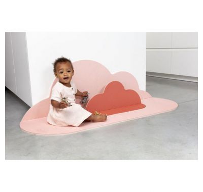 Δάπεδο παιχνιδιού σύννεφο μικρό 145Χ90 Quut ροζ στο Bebe Maison