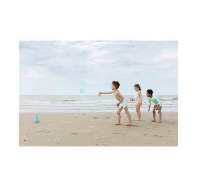 Σετ παιχνιδιού σε τσάντα παραλίας με πολυεργαλείο, κρίκους και "μαγικό σχήμα" Quut στο Bebe Maison