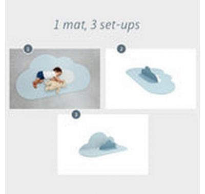 Δάπεδο παιχνιδιού σύννεφο μικρό 145Χ90 Quut γαλάζιο στο Bebe Maison