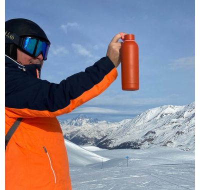 Ανοξείδωτο μπουκάλι θερμός Ekobo 500 ml Brick στο Bebe Maison