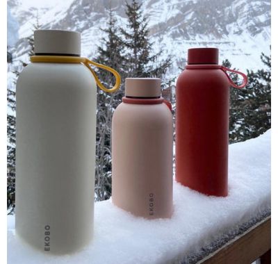 Ανοξείδωτο μπουκάλι θερμός Ekobo 350 ml Brick στο Bebe Maison