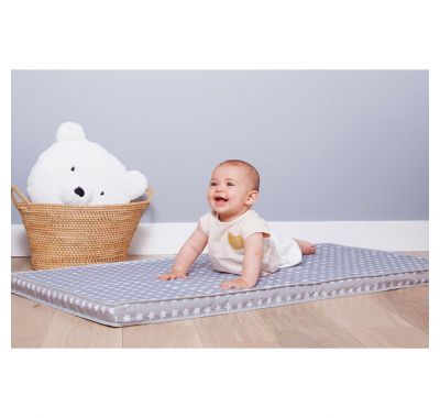 Στρωματάκι δαπέδου Baby to Love Floor Mattress White stars στο Bebe Maison