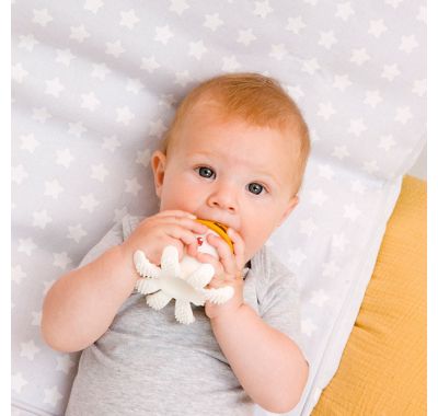 Στρωματάκι δαπέδου Baby to Love Floor Mattress White stars στο Bebe Maison