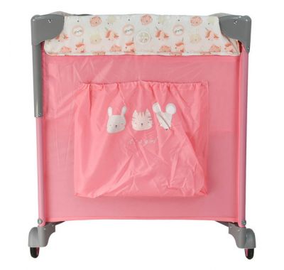 Παρκοκρέβατο Bebe Stars Animal 2 επίπεδα και πτυσσόμενη πλευρά bunny στο Bebe Maison