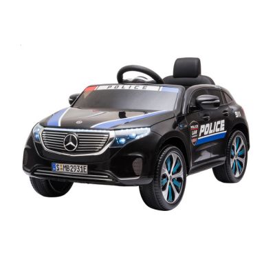 Ηλεκτροκίνητο παιδικό περιπολικό αυτοκίνητο 12 Volt Kikka Boo Mercedes Benz EQC400  μαύρο στο Bebe Maison