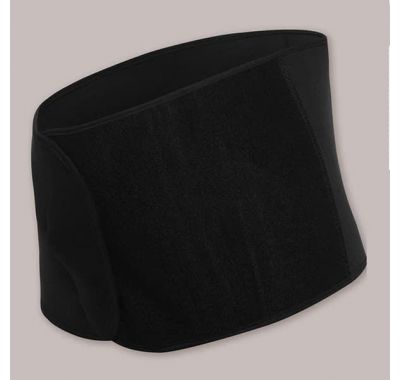 Ρυθμιζόμενη ζώνη σύσφιξης Carriwell από οργανικό βαμβάκι S/M & L/XL μαύρο στο Bebe Maison