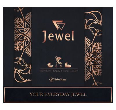 Πολυκαρότσι 3 σε 1 Bebe Stars Jewel volcano black στο Bebe Maison