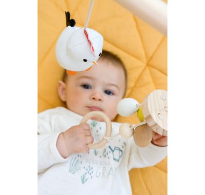 Ξύλινο βρεφικό γυμναστήριο Baby to Love Φάρμα στο Bebe Maison