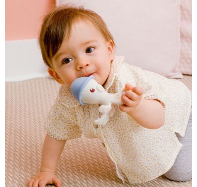 Μασητικό 3D Baby to Love χταπόδι pale blue στο Bebe Maison