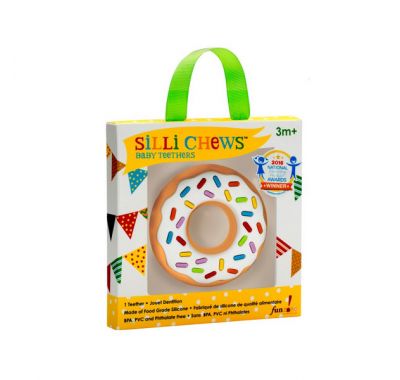 Μασητικά Baby to love Silli chews donuts μπλε στο Bebe Maison