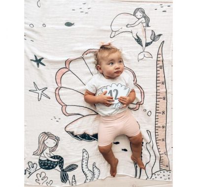 Βρεφικό σετ δώρου Minene Milestones mermaid στο Bebe Maison