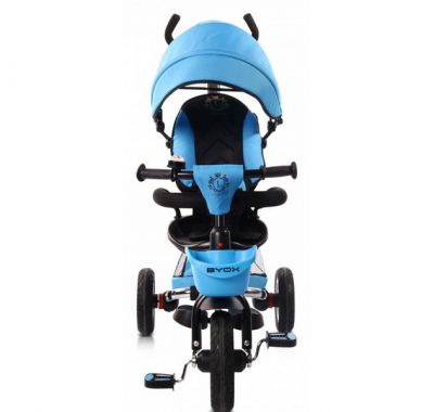 Τρίκυκλο ποδηλατάκι περιστρεφόμενο Byox Flexy Lux blue στο Bebe Maison