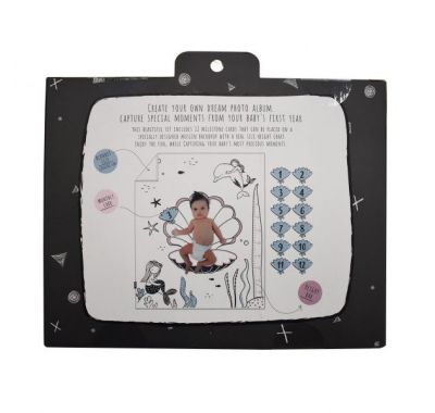 Βρεφικό σετ δώρου Minene Milestones mermaid στο Bebe Maison