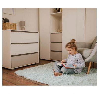 Βρεφική τρίφυλλη ντουλάπα Klups Dalia 120x50x183 στο Bebe Maison
