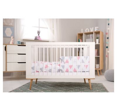 Ολοκληρωμένο βρεφικό δωμάτιο Klups Sofie white 120*60cm στο Bebe Maison