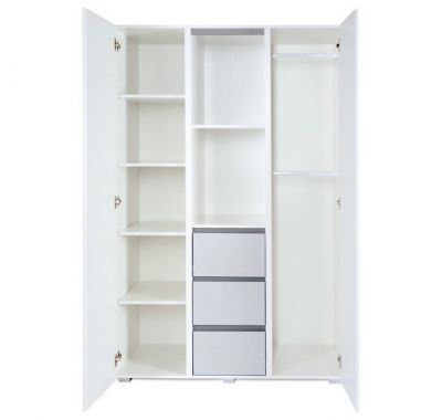 Βρεφική τρίφυλλη ντουλάπα Klups Dalia 120x50x183 στο Bebe Maison