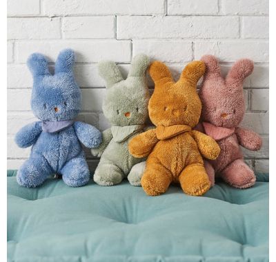 Λούτρινο λαγουδάκι Nattou Tipidou πράσινο στο Bebe Maison