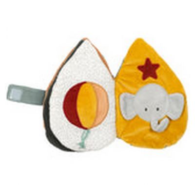 Υφασμάτινο βιβλιαράκι δραστηριοτήτων με ήχους Nattou Luna and Axel στο Bebe Maison