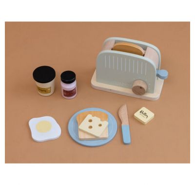 Ξύλινη παιδική φρυγανιέρα με αξεσουάρ παιχνιδιού Little Dutch στο Bebe Maison