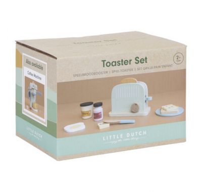 Ξύλινη παιδική φρυγανιέρα με αξεσουάρ παιχνιδιού Little Dutch στο Bebe Maison