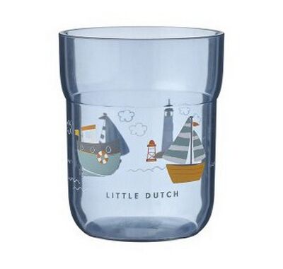 Παιδικό ποτήρι Little Dutch sailors bay μπλε 250ml στο Bebe Maison