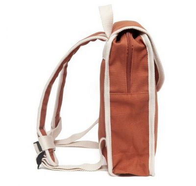 Παιδικό σακίδιο πλάτης Petit Monkey Recycled cotton baked clay στο Bebe Maison