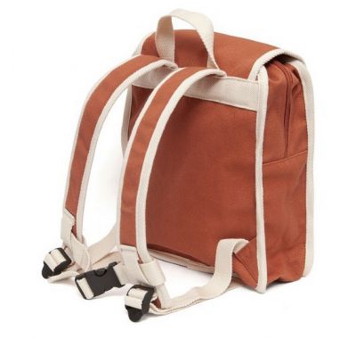 Παιδικό σακίδιο πλάτης Petit Monkey Recycled cotton baked clay στο Bebe Maison