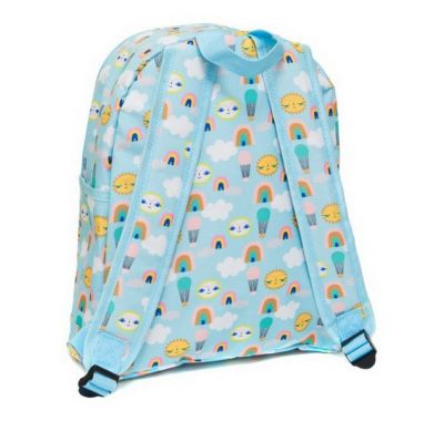 Παιδικό σακίδιο πλάτης Petit Monkey balloons blue στο Bebe Maison