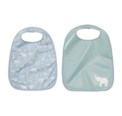 Σετ 2 σαλιάρες Baby to Love green tropic στο Bebe Maison