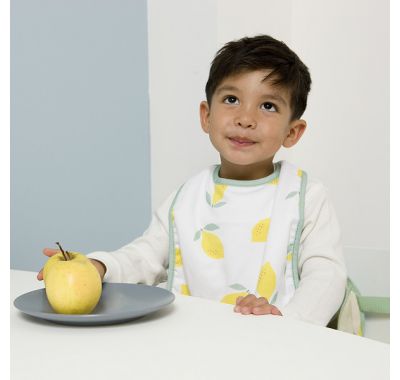 Σετ 2 σαλιάρες Baby to Love happy lemon στο Bebe Maison