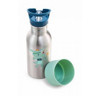 Ανοξείδωτο μπουκάλι με πάτο σιλικόνης Lilliputiens Magic Joe 600ml στο Bebe Maison