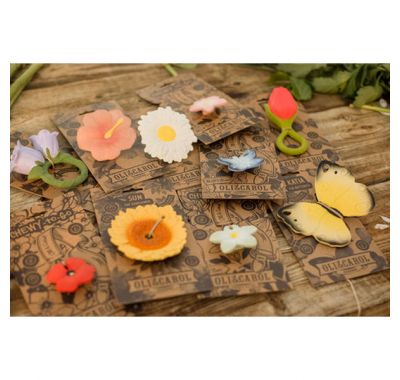 Μασητικό Olie & Carol  από φυσικό καουτσούκ Cindy the bellflower στο Bebe Maison