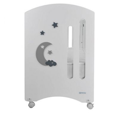 Βρεφικό κρεβάτι Bebe Stars Azure white 130*60cm στο Bebe Maison