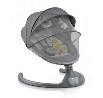 Ηλεκτρική κούνια ρηλάξ Cangaroo iSwing light grey στο Bebe Maison