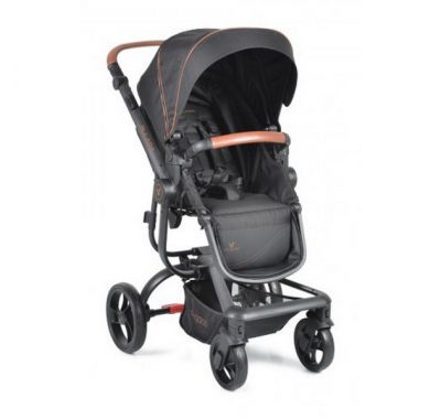 Πολυκαρότσι 3 σε 1 Canagaroo Ellada black στο Bebe Maison