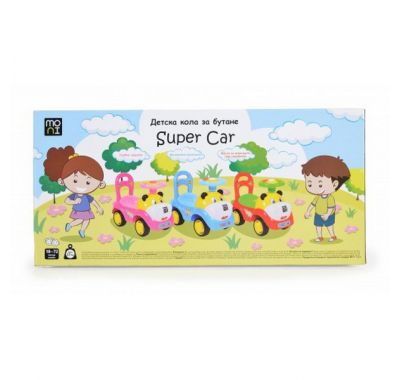Περπατούρα αυτοκινητάκι Cangaroo Super car pink στο Bebe Maison