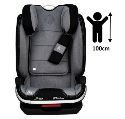 Παιδικό κάθισμα αυτοκινήτου Bebe Stars i-size 100-150 εκ. Leon plus Grey στο Bebe Maison