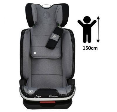 Παιδικό κάθισμα αυτοκινήτου Bebe Stars i-size 100-150 εκ. Leon plus Grey στο Bebe Maison