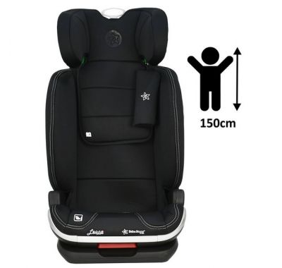 Παιδικό κάθισμα αυτοκινήτου Bebe Stars i-size 100-150 εκ. Leon plus Black στο Bebe Maison