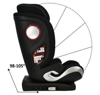 Παιδικό κάθισμα αυτοκινήτου Bebe Stars i-size 100-150 εκ. Leon plus Black στο Bebe Maison