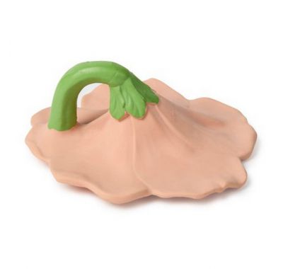 Μασητικό Olie & Carol  από φυσικό καουτσούκ Iris ο ροζ ιβίσκος στο Bebe Maison