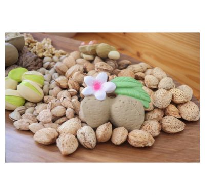 Μασητικό Oli & Carol από φυσικό καουτσούκ Aly το αμύγδαλο στο Bebe Maison