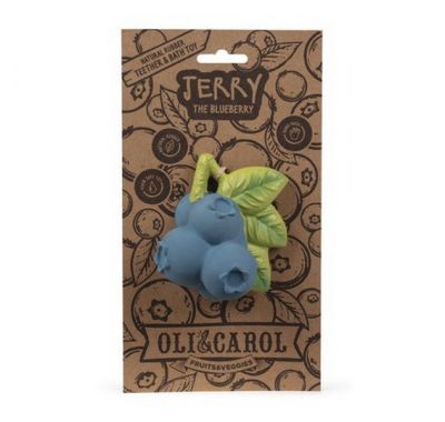 Μασητικό Oli & Carol από φυσικό καουτσούκ Jerry το μύρτιλο στο Bebe Maison