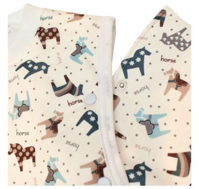 Χειμερινός υπνόσακος Tender classic 2.5 tog horse εκρού στο Bebe Maison