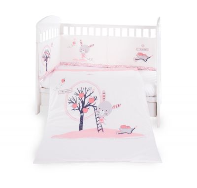 Σετ προίκας 2 τμχ 70/140 Kikka Boo Pink Bunny στο Bebe Maison