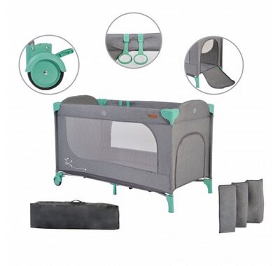 Cangaroo Skyglow 2 bunk playpen mint [CLONE] στο Bebe Maison