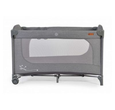 Παρκοκρέβατο Cangaroo Skyglow 1 grey στο Bebe Maison