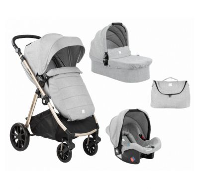 Πολυκαρότσι 3 σε 1 Kikka Boo Ugo light grey melange 2020 στο Bebe Maison