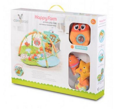 Γυμναστήριο Cangaroo Happy farm pink στο Bebe Maison